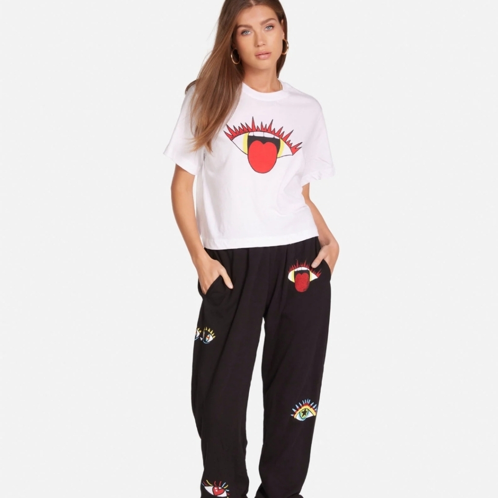 Lauren Moshi Rocker Eye Rue tee - Picture 5 of 14